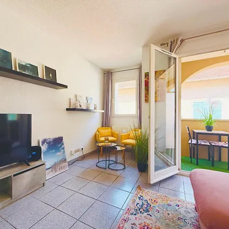 T2 Du Canal - 500m Gare - Balcon - Securisee Валанс